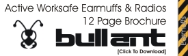 Bullant Worksafe Earmuffs & Radios